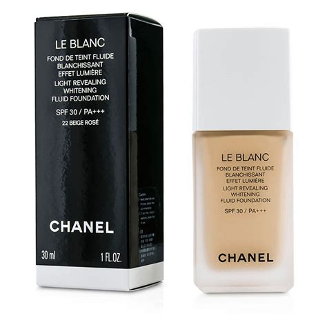 chanel le blanc foundation ingredients|discontinued chanel foundation.